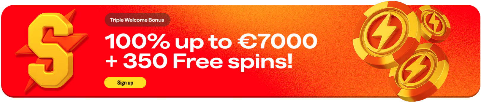 Shakebet Triple Welcome Bonus up to 7000 euro